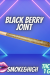 Black Berry - Pre-Rolled【Hybrid strain&THC17%】